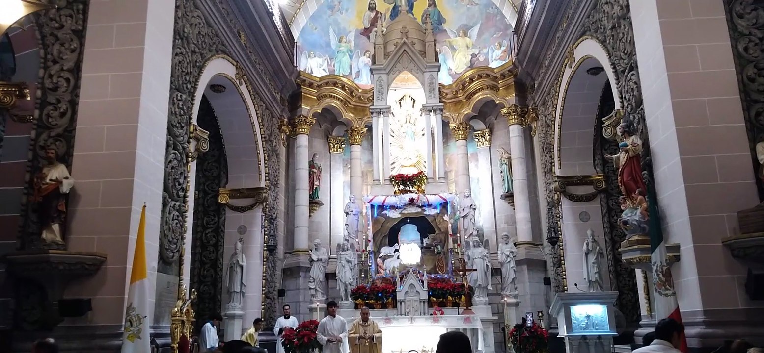Interior de la Catedral Basílica de la Inmaculada Concepción, Mazatlán, 31 de diciembre de 2024