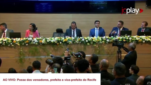 Veja na íntegra o discurso de posse do prefeito reeleito do Recife, João Campos