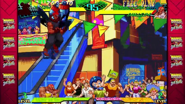 K2R2 Gameplay: Marvel Super Heroes Vs. Street Fighter - Cyber Akuma Playthrough (NO Continues)