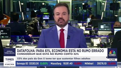 Para 61% dos brasileiros, economia está no rumo errado, mostra pesquisa do Datafolha