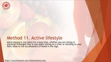 Active lifestyle for varicose veins #varicoseveins #activelifestyle
