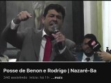Vereador preso na Overclean é vaiado na cerimônia de posse em Nazaré: 
