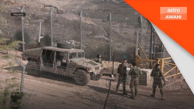 Kenderaan tentera Israel dikesan berlegar di Bukit Golan
