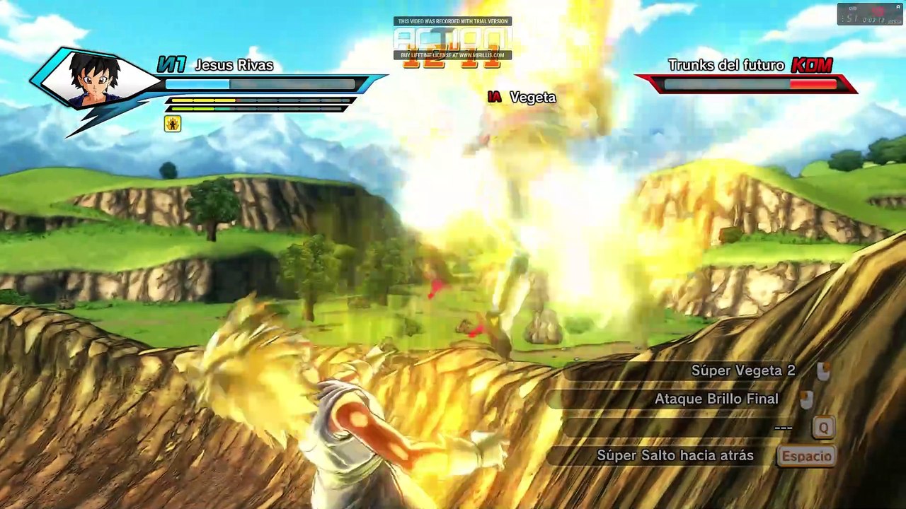 dragon ball xenoverse 1 gameplay saiyajin femenino