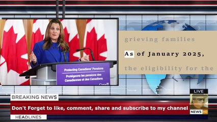 Here are some of the new laws and rules coming into effect in Canada in 2025