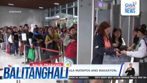 Mga nagbabalik-Maynila matapos ang bakasyon, dagsa sa PITX | Balitanghali