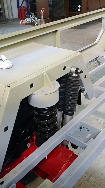 Heavy Duty Coil Spring Independent Suspension On Commander Trailer
