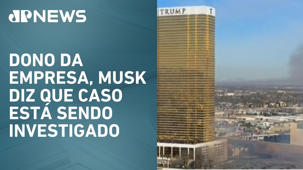 Explosão de veículo Tesla deixa uma pessoa morta em Las Vegas