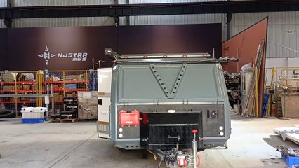 2023 March, The 2 Years Old Explorer Angled Pop-up Roof Overland Trailer Review