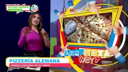 Pizzería alemana vendía drogas en su menú