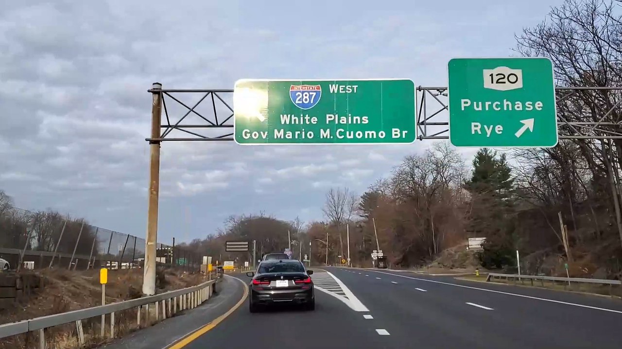 I-287 CROSS WESTCHESTER EXPRESSWAY EXIT 8 TO WHITE PLAINS