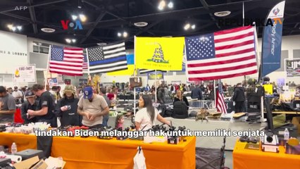 Beda Biden dan Trump Soal Kebijakan Senjata Api