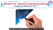 0197 - WPLSoft 2.52 Download - Delta PLC Programming software - Windows 11