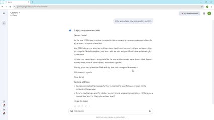 Google Gemini Course Section 43 Regenerating Responses for Different Result