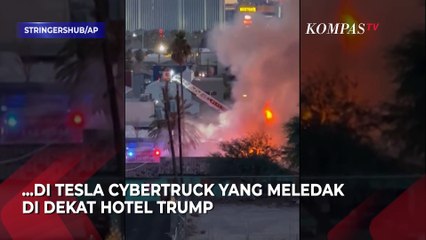 Tesla Cybertruck Meledak di Depan Gedung Trump, Ini Kata Polisi di Las Vegas
