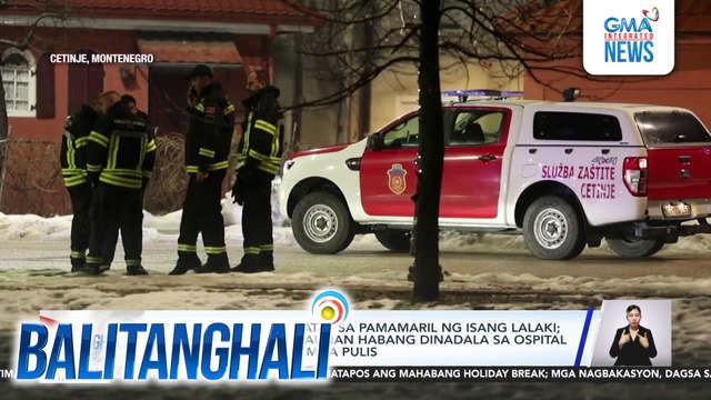 Hindi bababa sa 10, patay sa pamamaril ng isang lalaki; gunman, nasawi kalaunan habang dinadala sa ospital matapos matugis ng mga pulis | Balitanghali