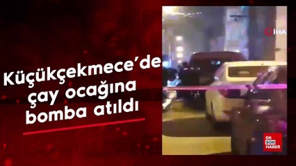 İstanbul'da çay ocağına bomba atıldı