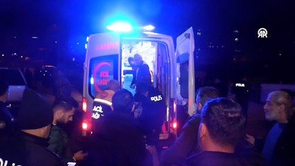 Polis merkezi inşaatına molotofla saldırdı