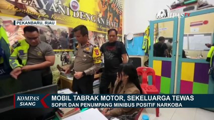 [FULL] Keterangan Polisi soal Tabrakan Mobil dan Motor yang Tewaskan 1 Keluarga di Pekanbaru