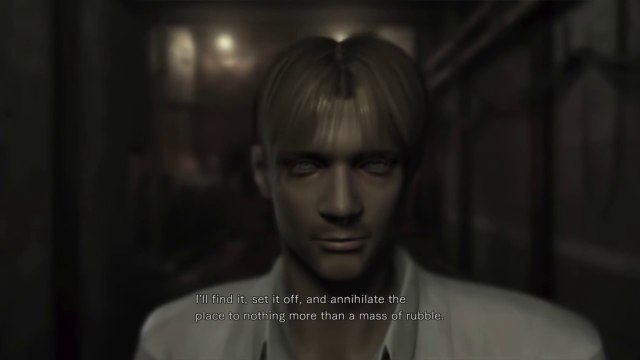Dr.William Birkin all dialogue/cutscenes resident evil 0