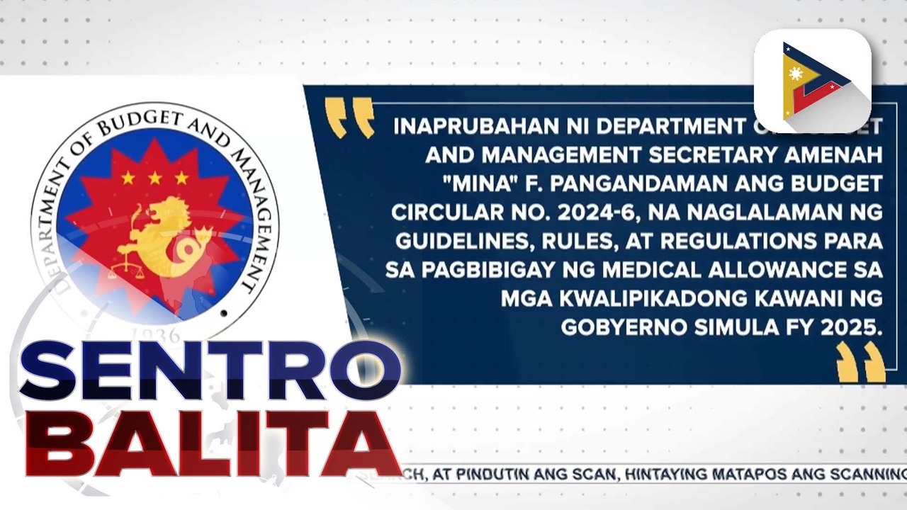 Gov’t employees, may medical allowance na simula ngayong taon ayon sa DBM