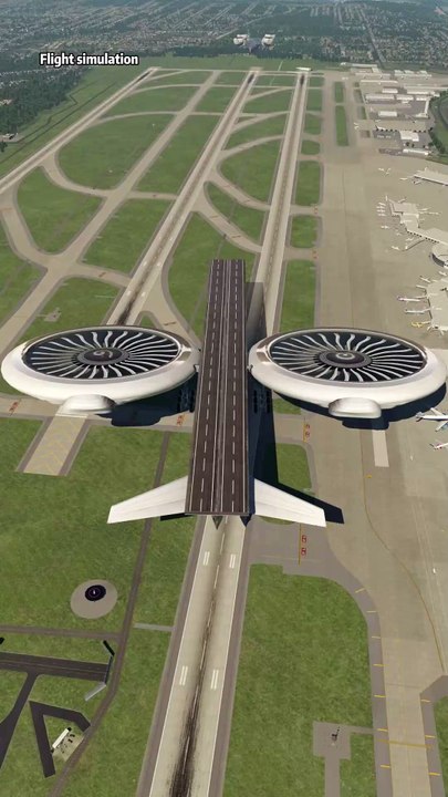 Giant Vertical TakeOff and Landing Deck