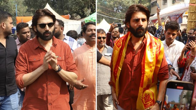 Kartik Aaryan Kicks Off New Year With Ganpati Bappa’s Blessings At Siddhivinayak Temple, Mumbai