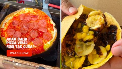 Apam Balik Pizza Viral Rugi Tak Cuba