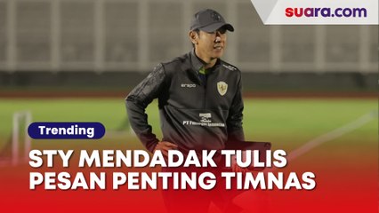 Mendadak Tulis Pesan Penting di Akun Instagram, Shin Tae-yong: Mohon...