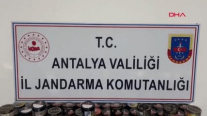 Manavgat'ta kaçakçılık operasyonu