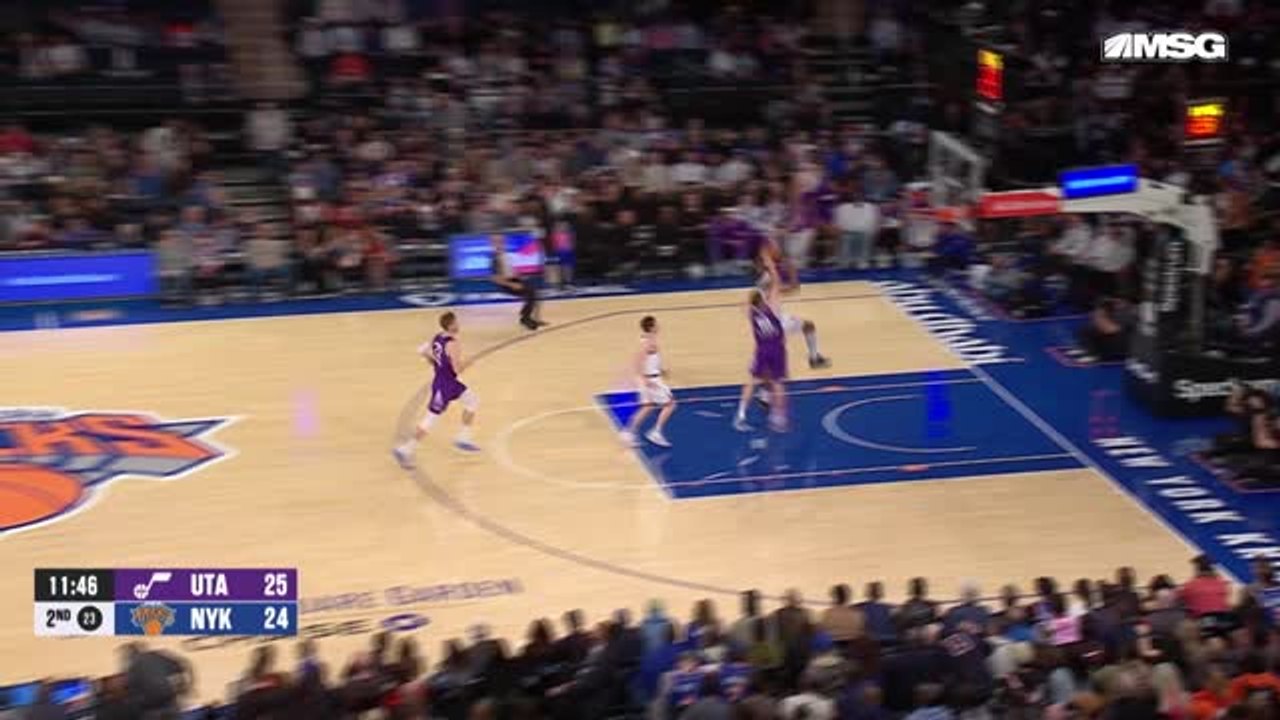 'What a slam!' - Precious Achiuwa's fastbreak dunk