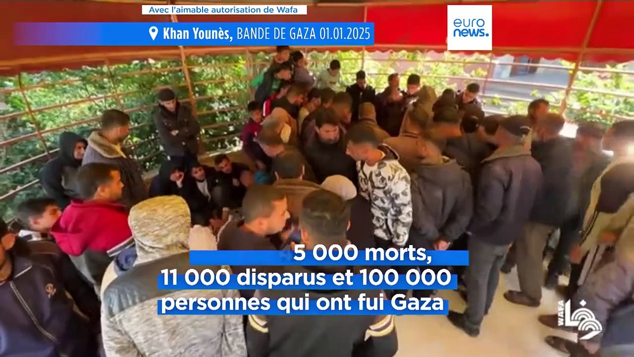 La bande de Gaza a perdu 6% de sa population depuis octobre 2023