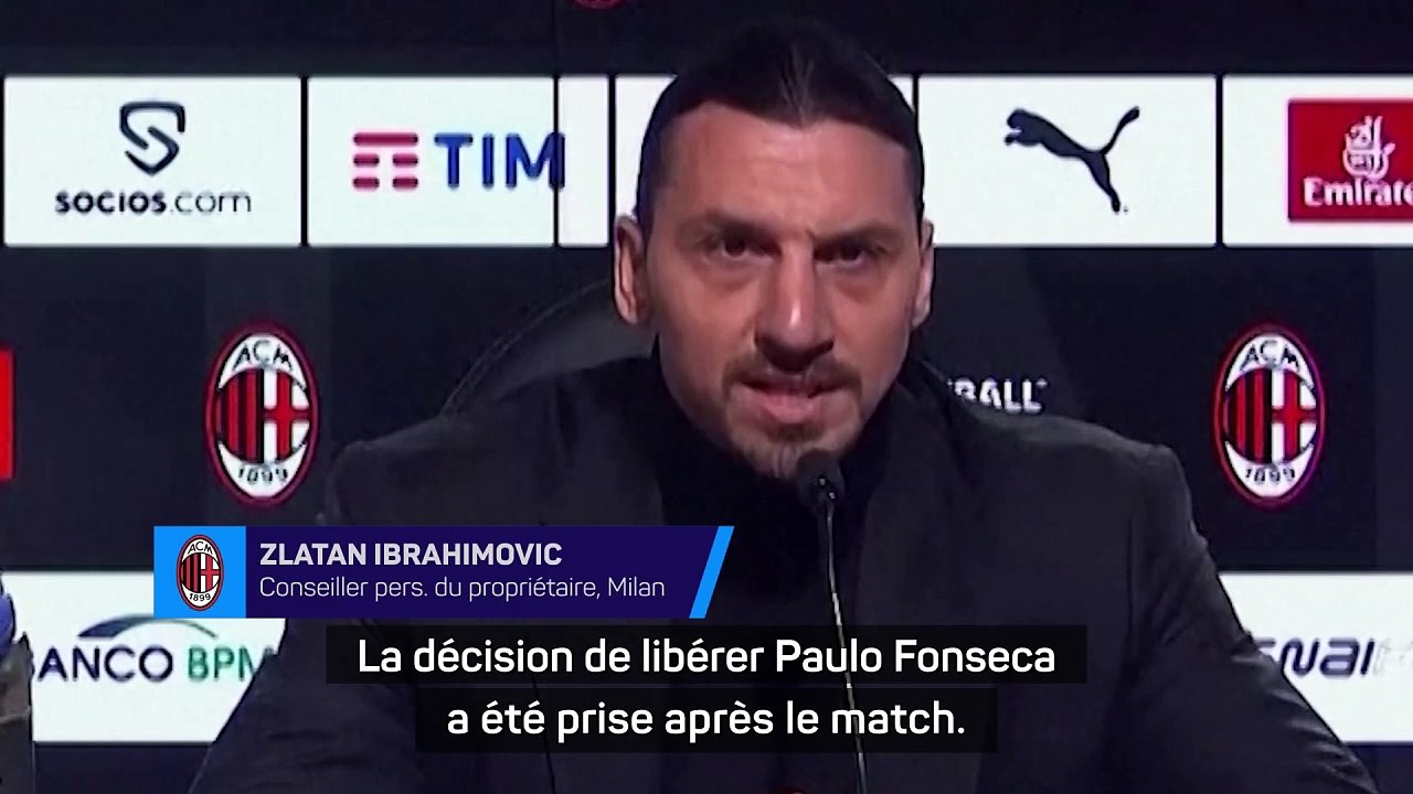 Ibrahimovic : "Nous sommes les premiers à être mécontents de la situation"