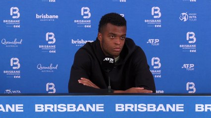 Tennis - Brisbane 2025 - Giovanni Mpetshi : "The possibility to play Djokovic in semis ? Anyone can beat anyone..."