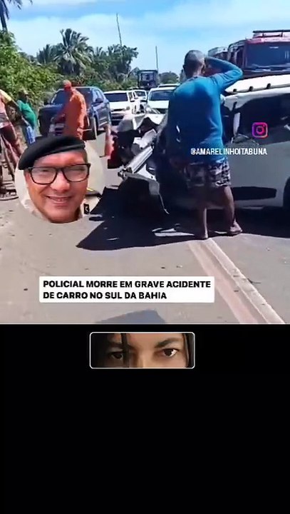 PM morre e outras duas pessoas ficam feridas após acidente no sul da Bahia