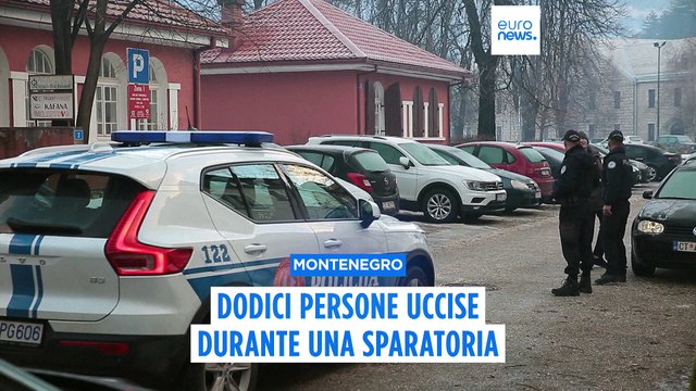 Montenegro: lite finisce in tragedia a Cetinje, almeno 12 morti
