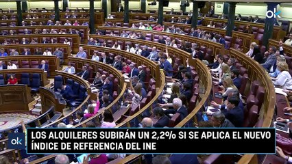 Los alquileres subirán un 2,2% si se aplica el nuevo índice de referencia del INE