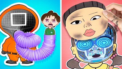 Squid Game Doll IS Broken! 🔥 NEW🔥 *Squid Game 2 Paper Game Book*