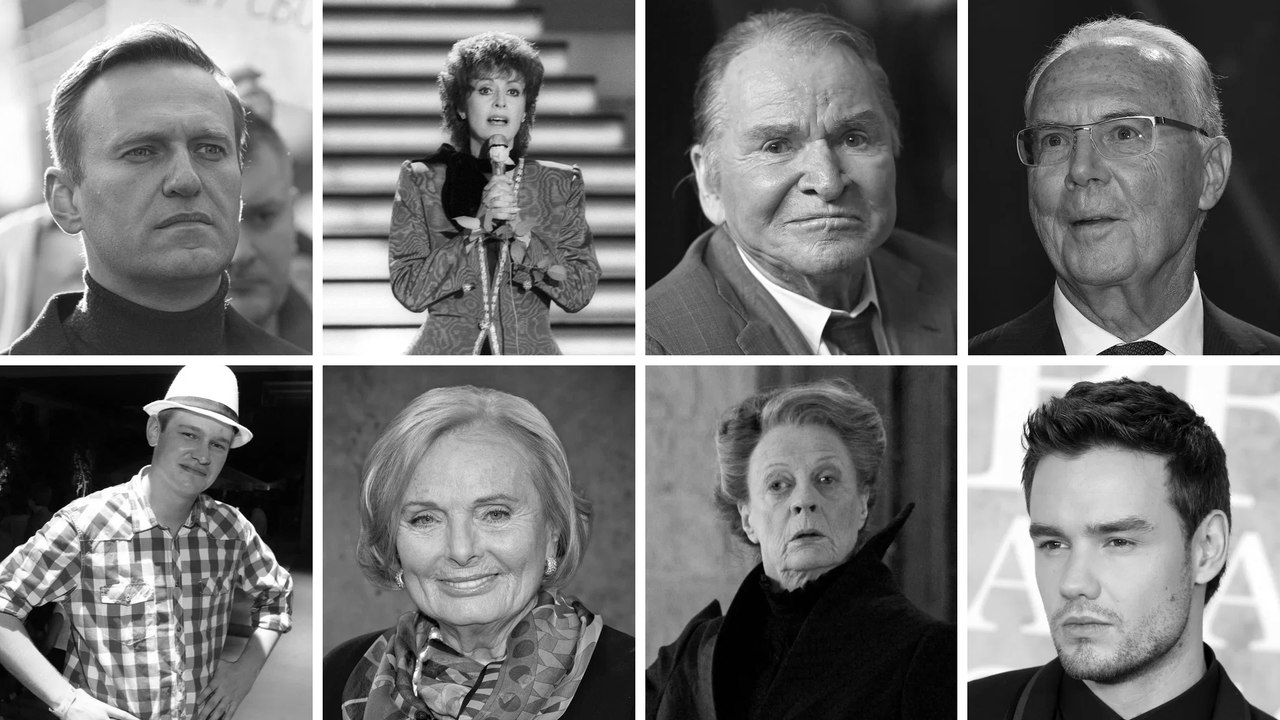 Diese berühmten Persönlichkeiten sind 2024 gestorben