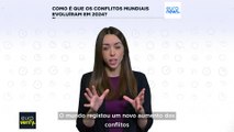 Conflitos aumentaram em todo o mundo em 2024, indicam dados