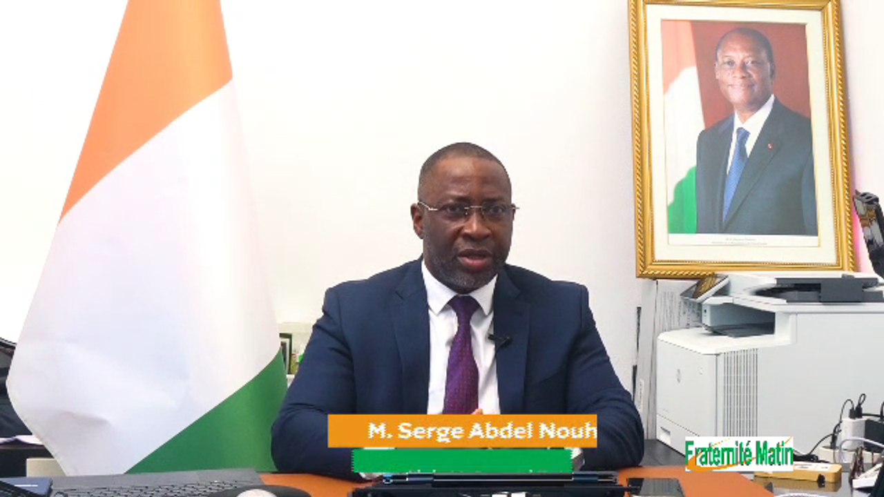 MESSAGE DU NOUVEL AN 2025 DU DIRECTEUR GÉNÉRAL DE FRATERNITÉ MATIN, M. SERGE ABDEL OLIVIER NOUHO