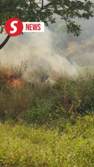 Penang Chinese cemetery razed by fire