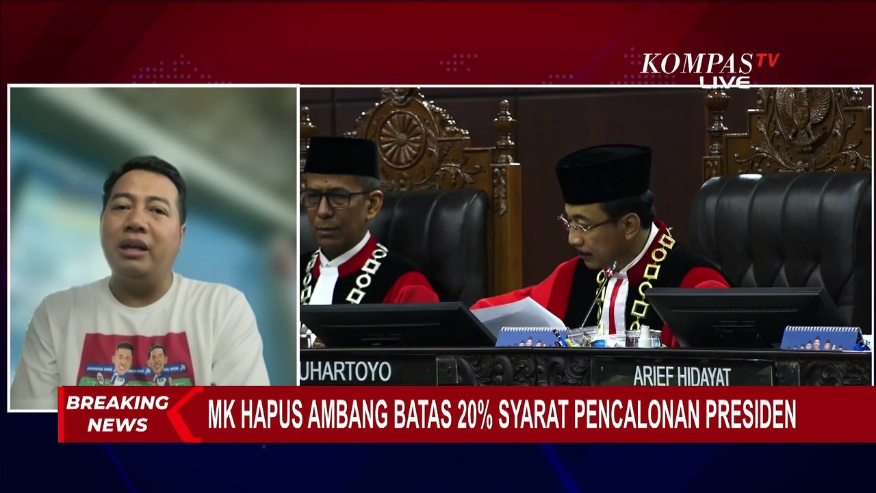 MK Hapus 'Presidential Threshold', Pakar Adi Prayitno: Kado Indah & Tantangan bagi Partai Politik