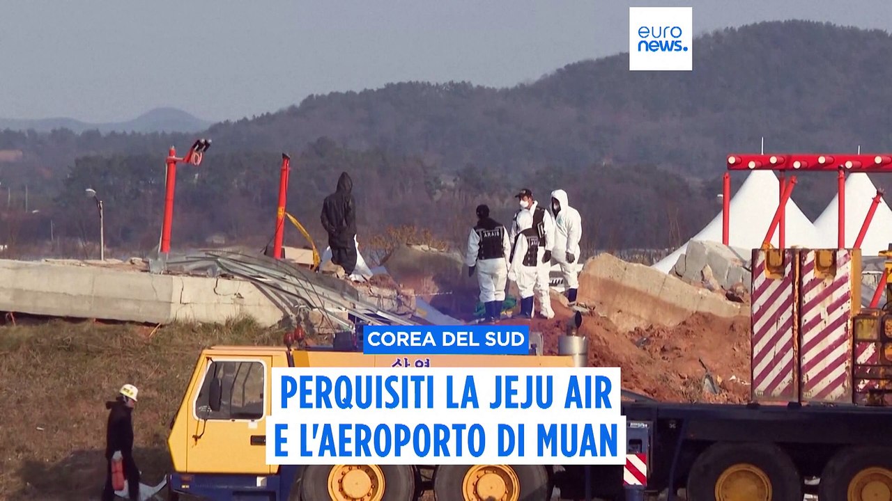 Corea del Sud: recuperata la scatola nera dell'incidente aereo Jeju Air che ha provocato 179 morti