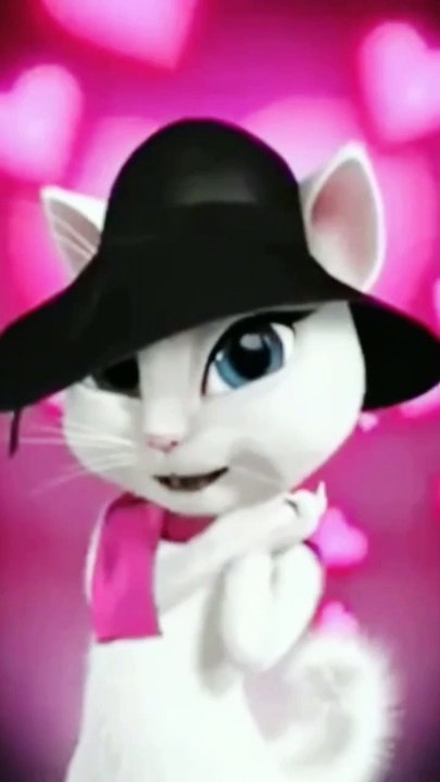 Cat singing a song