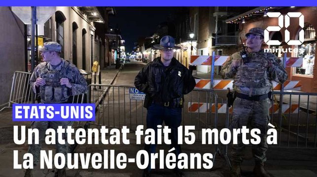 Etats-Unis : Un véhicule fonce sur la foule à la Nouvelle-Orléans, 10 morts et de nombreux blessés