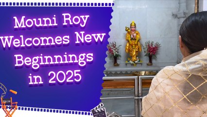 Mouni Roy Rings in the New Year with Hope and Positivity