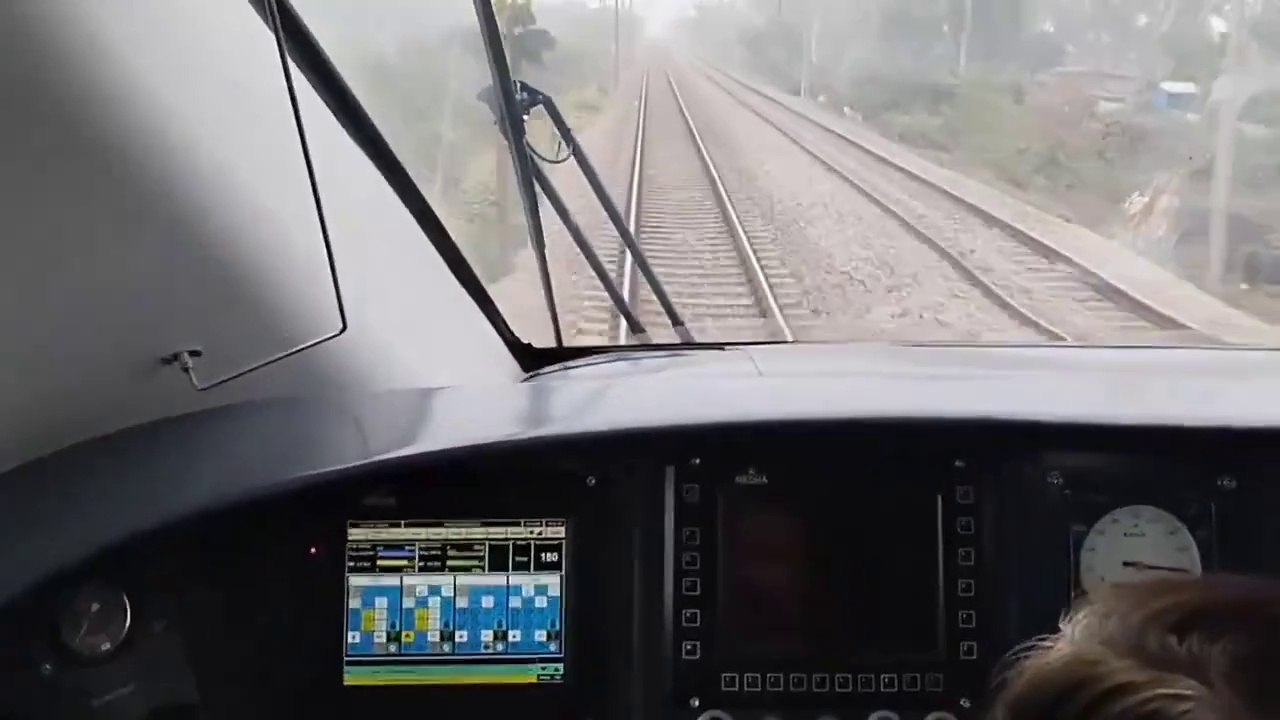 India's fastest train, 1st prototype of Vande Bharat Sleeper is now undergoing high-speed trial runs at Kota, Rajasthan.