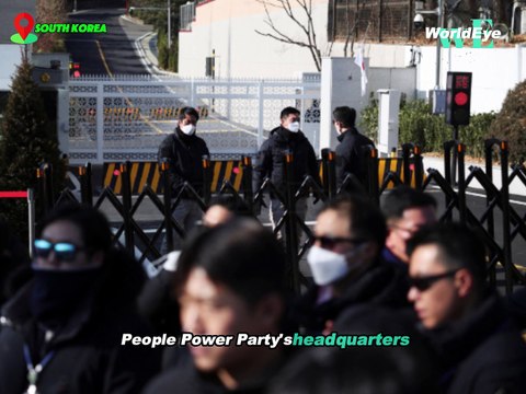 Bomb Threat at South Korea's Ruling Party HQ: Police Special Forces Conduct Urgent Search - WorldEye