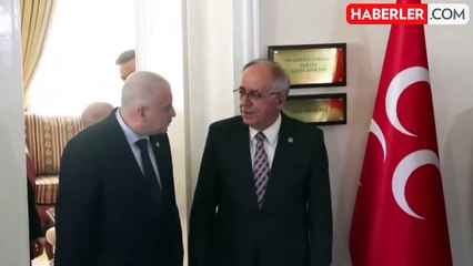 DEM Parti heyeti ile Bahçeli arasındaki görüşme başladı